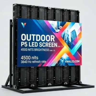 Ecran led P5 publicitaire maroc